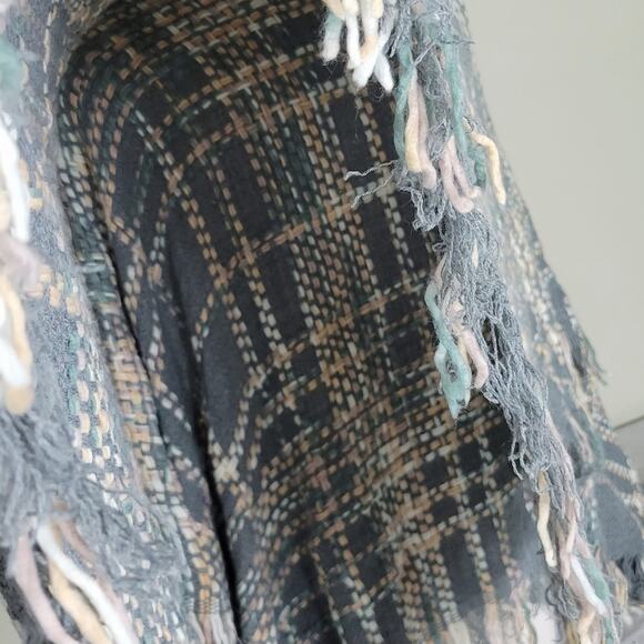 Knitted Wrap Scarf - Picture 3 of 5